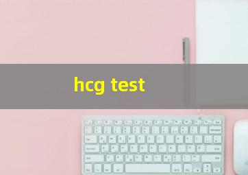  hcg test